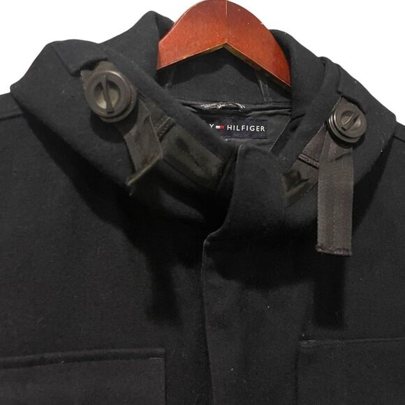 Tommy Hilfiger Wool Coat Men’s Sz L - Picture 4 of 5